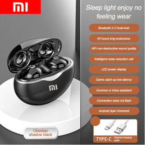 🎧【สต๊อกพร้อม】จัดส่งฟรี + ปลาคอด🎧Xiaomi S800 TWS หูฟังบลูทูธ3500MAh กล่องชาร์จไร้สายหูฟังพร้อมไมโครโฟน9D สเตอริโอกันน้ำสำหรับกีฬาหูฟังสเตอริโอ