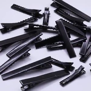 50 Pcs Korean Fashion Ladies Hair Clip Hair Accessories Duckbill Clip Alligator Hair Clip Black Hair COD