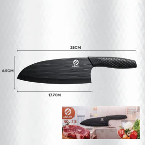 [Msia Stock] Japan High Quality Professional Kitchen Knife Multi Usage Meat Vegetable Cutting Curve Pisau Dapur 菜刀