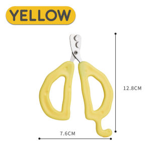 Furiri Pet Cat Nail Clipper Cat Claw Nail Polisher Kitten Anti Damage Nail Clipper Plastic