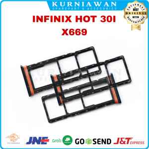 Simtray Infinix Hot 30i X669 Slot Sim Holder Tray Simlock Kartu