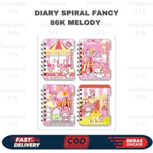 Diary Spiral Fancy 86K Astronot/ Melody/ Kuromi