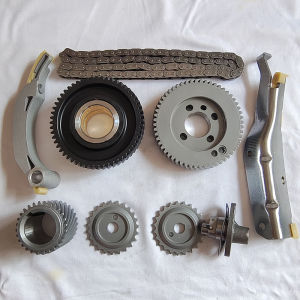 4m42 timing chain kit for mitsubishi pajero montero sport engine me203085 me203100 kc-08 9piece