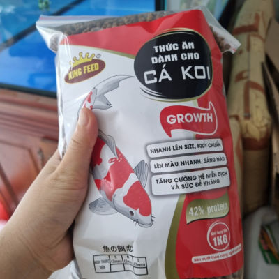 Cám cá Koi King Feed 42% đạm - tăng size mạnh, lên màu chuẩn