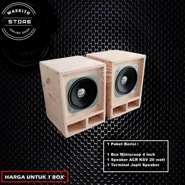 Box speaker hot sale miniscoop