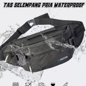 TAS SELEMPANG PRIA WANITA WAISTBAG CROSSBODY PREMIUM SERIES OUTDOOR WATERPROOF