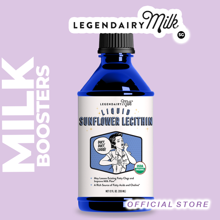 Legendairy Milk Liquid Sunflower Lecithin (Halal) Lazada Singapore