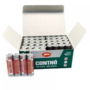 Hộp 40 viên pin CON THỎ AA AAA (Pin AA to hơn AAA).