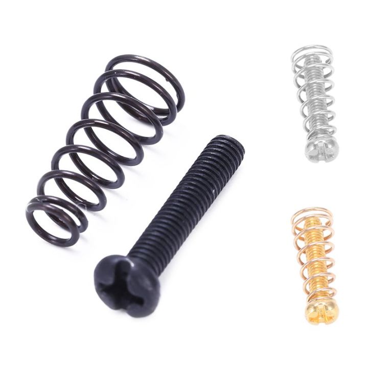 (DQMY) 6 Pcs Electric Guitar Tremolo Bridge String Saddles Mount Adjust ...