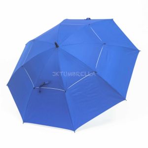 Payung Golf Lapis Silver Susun 2 Double Layer Anti UV Payung Grosir Sablon Merchandise - GRC  Kode 75004  5211 76008