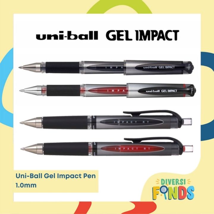 Uni-Ball Uni ball Gel Impact Sign Pen Retractable (UM-152) or
