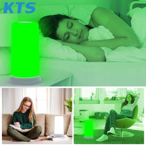 KTS Green Light Therapy Lamp 4 Inch & Under Light Therapy Multiple Mode Change Lights Relieve Depression Anxiety Stress Suitable for Bedroom