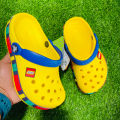 Crocs Clogs Sandals for Kids Boys Crocs Lego Children Baby Girl Cool Slippers Kid's Summer Shoes. 