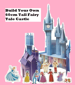 Disney Princess: Cinderellas Castle: Build your own fairy tale castle! | Press Out & Kit book | English Magical Storybook
