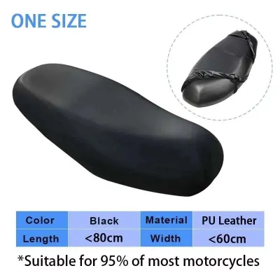 Motorcycle Seat Cover Universal Leather Breathable Cushion AntiSlip Waterproof Anti Scratch Easy To Clean Motorcycle Seat Cover for YAMAHA Honda