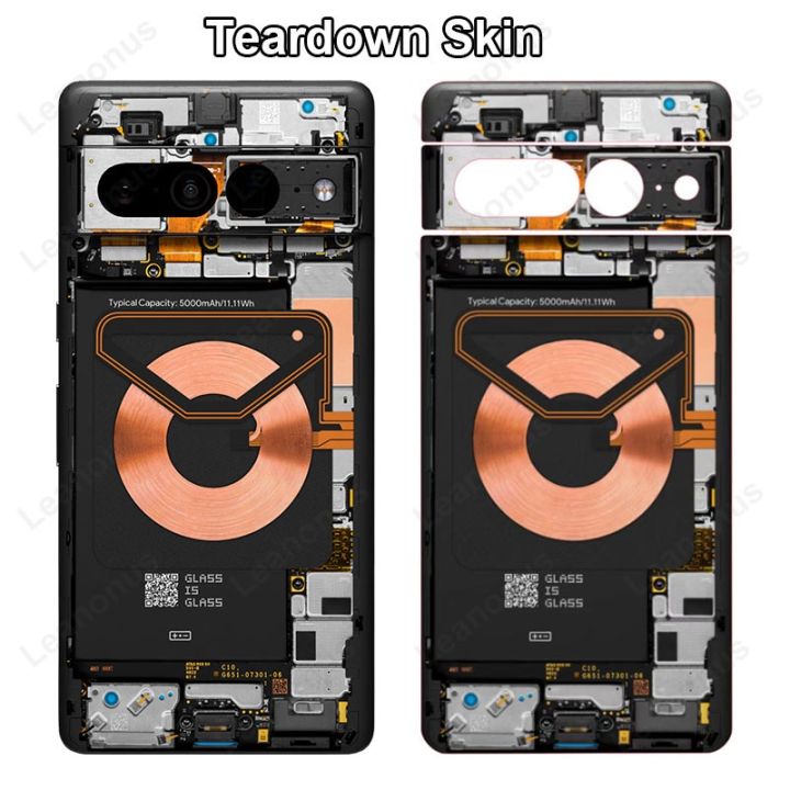 google pixel 7 pro teardown skin