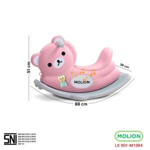 1003 1004 1005 MOLION SNI Mainan Kuda Kudaan Anak Rocking Hourse Kuda Mainan Edukasi Anak