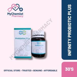 Infinity Probiotic Plus (30 vegetable capsules) [Halal Imported Denmark Lactobacillus Prebiotic]