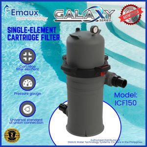 EMAUX Galaxy Single-Element Cartridge filter ICF150 (Pool Cartidge Filter)