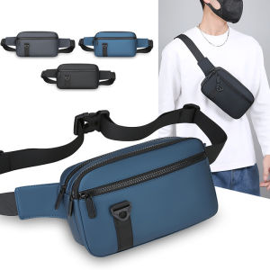 Shoulder Bag Waterproof Material Shoulder Bag Appearance Durable Double Zipper Stain Resistant