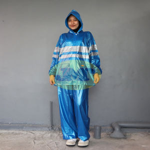 Jas Hujan Setelan Jaket Celana Stardust 907 Mantel Hujan Raincoat Elmondo Pria Wanita Dewasa Murah Paling Bagus Dicari Anti Tembus Air