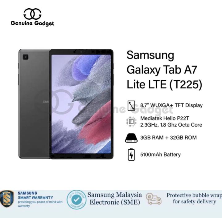 Samsung GALAXY TAB A7 Lite - 8.7''- 8mpx- 3/32Go - 5100mAh - GARANTIE –