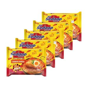 5PCS Mie Sedaap Kuah Ayam Jerit Pedas Cabai Rawit