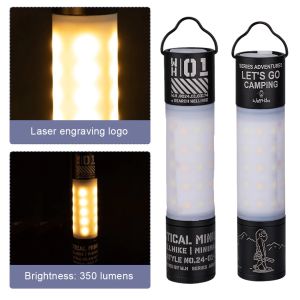 Wellhike Swante Camping Light Emergency Flashlight IPX4 Waterproof 350LM Power Bank for Outdoor Camping Hiking