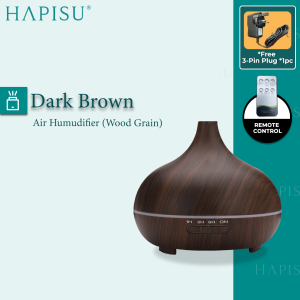 HAPISU Aroma Ultrasonic Air Diffuser For Essential Oil Humidifier Air Purifier Air Freshener Bed Lamp Pao Pewangi Bilik