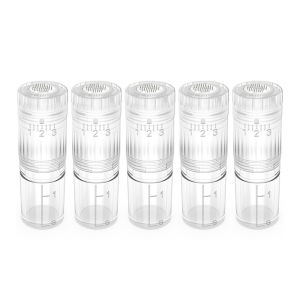 5pcs Hydra pen Needle Catridge H3 H5 12 / 24 / 36 pin Nano tròn/Silicone Nano Derma tem cho làm đẹp da