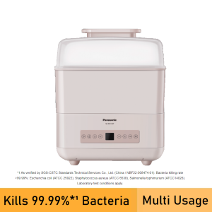 Panasonic NU-MX100PMPQ MULTIFUNCTIONAL BABY BOTTLE STEAM STERILISER AND DRYER