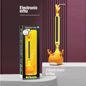 Kids Electric Guitar & Erhu 2-in-1 - Tadpole Note Creative Electronic Sound Toy Childrens Musical Instrument2026