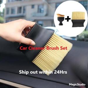 Car Interior Cleaning Soft Brush / Dashboard Air Outlet Gap Dust Detailing Clean Tools / Auto Maintenance