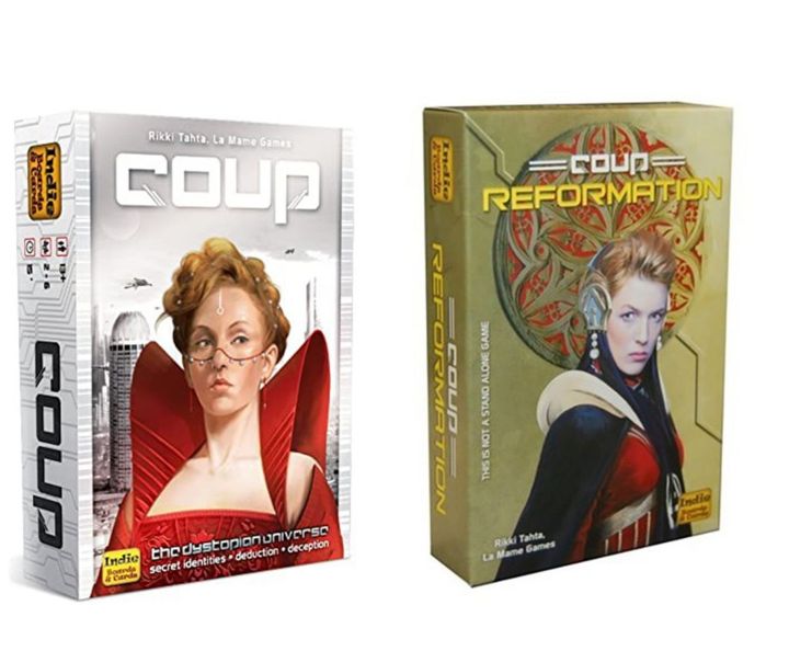 Coup Reformation 2nd Edition - Espansione Gioco Di Carte - Dinamiche Di Squadra Fluide Per 2-10 Giocatori - 15 Minuti A Partita