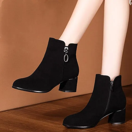 Womens boots best sale with zipper