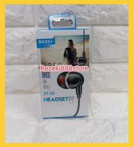 Headset XT-03 Bass Handsfree Stereo Earphone