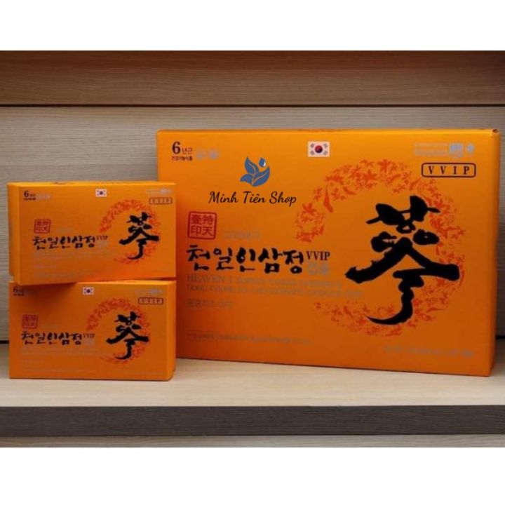 [Kèm Bill ] Viên Thiên Sâm Đông Trùng Chính Phủ Heaven 1 Hàn Quốc (Hộp ...