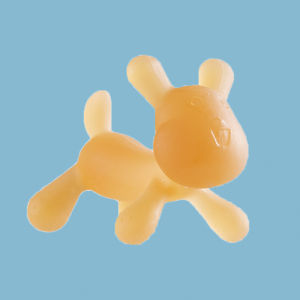 Einmilk Baby Teether Cartoon Dog Teething Toys Food Grade Silicone Anti-Eating Hand