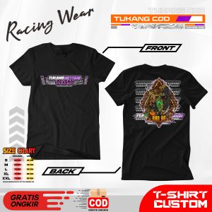 Kaos Distro Racing Wear Setting Manuk T-shirt Kaos Pria Wanita Distro Racing Wear