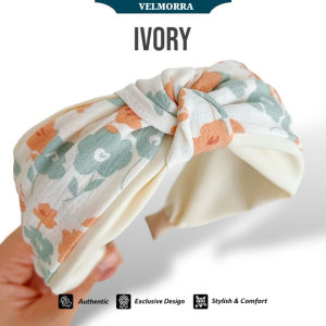 [VELMORRA] Headband Vross Bando Korea Bunga Bondu Premium