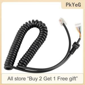 [COD] PkYeG Tool Replacement Microphones Mic Cable Cord Wire for Yaesu MH48A FT7800 1907