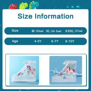 Cartoon Raincoat for Kids Waterproof Lovely Raincoat for Girls Boys Rainwear Outdoor Rain Tools