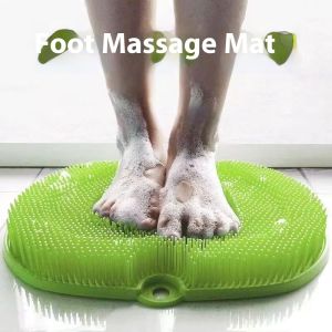 SeasTina ใหม่ซิลิโคนขัดหลังสำหรับอาบน้ำดีไซน์มีถ้วยดูดแปรงอาบน้ำกันลื่น