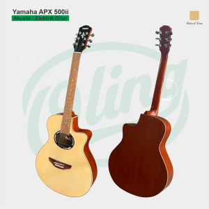 Gitar Yamaha APX 500ii Senar String Guitar Akustik Elektrik Gratis Packing Kayu