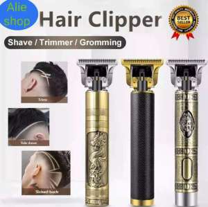 Men USB Rechargeable Hair Clipper Electric Hair Clipper Razor 0mm Cordless Shaver Male Barber Hair Cutting Machine