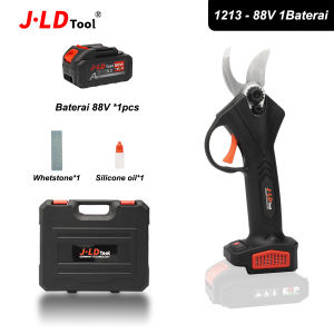 JLD 36V Gunting Dahan Listrik Gunting Taman 4000mAh Elektrik Garden Cordless Pruning Shear Scissors Pemangkas Dahan Ranting Pohon Untuk Cabang Pohon Buah Bonsai