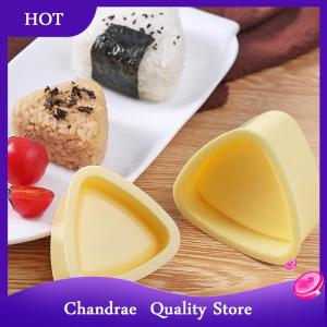 [Chandrae] New Diy Sushi Mold Onigiri Rice Ball Food Press Triangular Sushi Maker Mold Japanese Home Kitchen Bento Accessories Tools