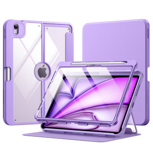 Moko không khí Vỏ Ốp ipad 11 inch 7th/6th thế hệ m3/M2 2025/2024 ipad không khí 5th/4th Gen trường hợp 10.9 inch 2022/2020 với hộp đựng bút chì miếng bảo vệ màn hình lenstablet bảo vệ trường hợp bao gồm