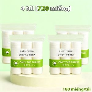 (Combo 6 Gói) Bông Tẩy Trang 1080 Miếng Êm Mềm Mịn/Bông Tẩy Trang Lamer