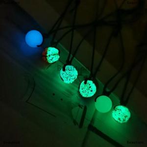 [COD] Beaution Bracelet for Women Glowing Gem Charm Jewelry Leather Rope Halloween Pendant Hollow Luminous Stone Pendant Necklace Gifts